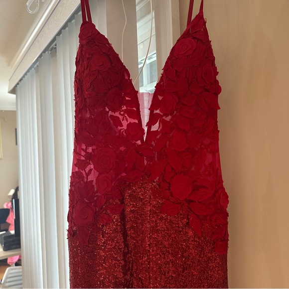 Jovani Red Dress - Picture 6 of 10